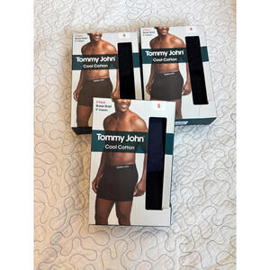 Tommy John Cool Cotton 2 Pack Boxer Briefs, Size Small 6" inseam #4